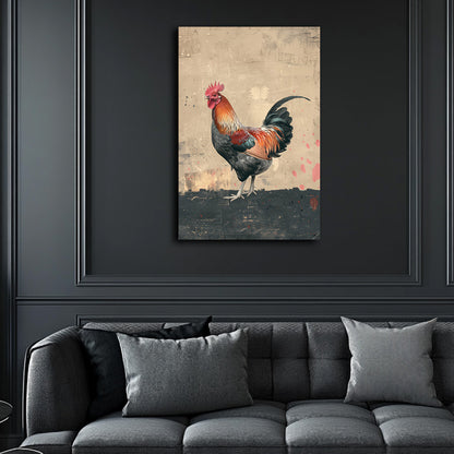 Chicken Dis Way  Wall Art