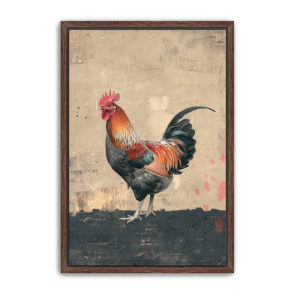 Chicken Dis Way  Wall Art