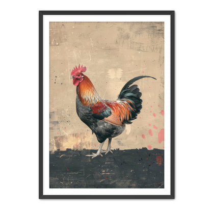 Chicken Dis Way  Wall Art