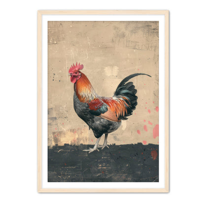 Chicken Dis Way  Wall Art