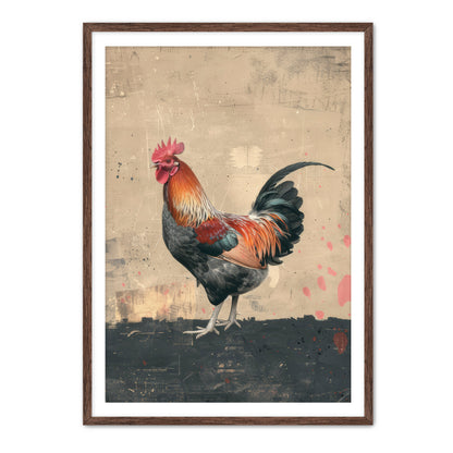 Chicken Dis Way  Wall Art