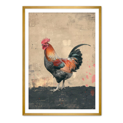 Chicken Dis Way  Wall Art