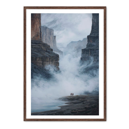 Cowboys in Canyon Wall Art