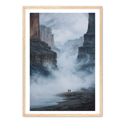 Cowboys in Canyon Wall Art