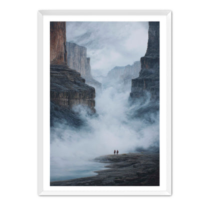 Cowboys in Canyon Wall Art
