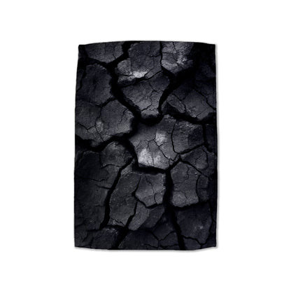 Cracked Earth Surface Hand Towel