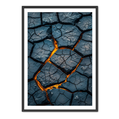 Cracks and Brimstone  Wall Art
