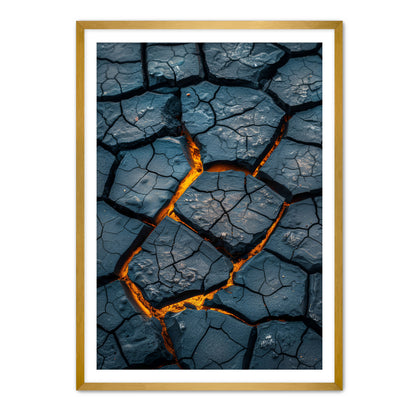 Cracks and Brimstone  Wall Art