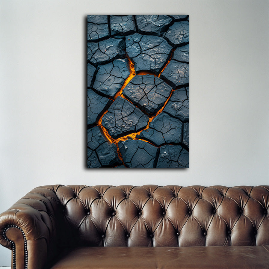 Cracks and Brimstone  Wall Art