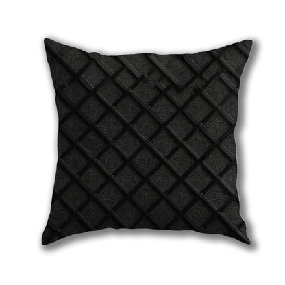 Crisscrossed Shadows Pillow