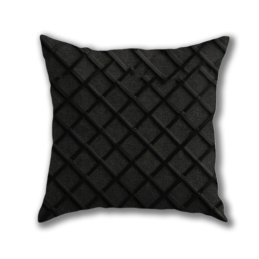 Crisscrossed Shadows Pillow