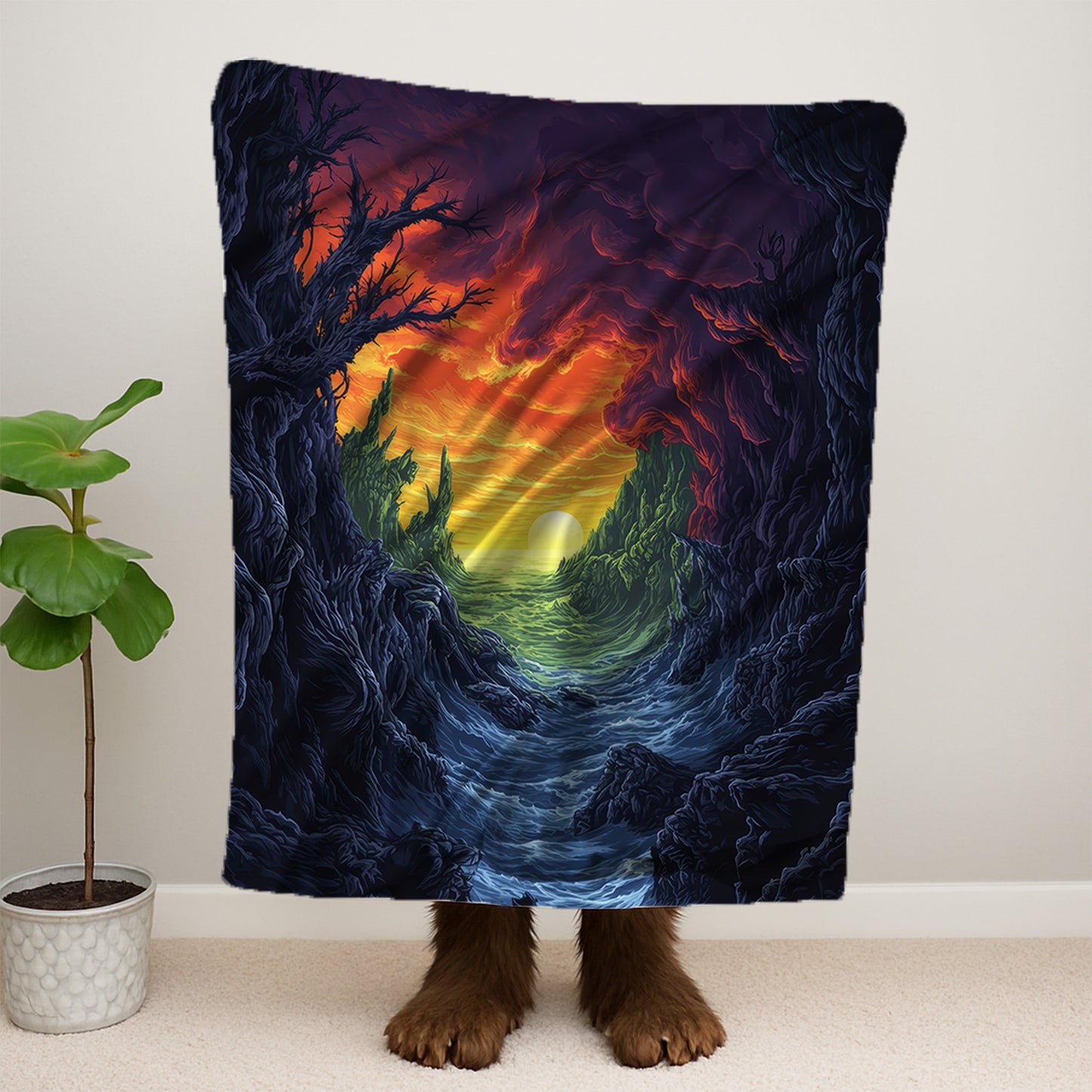 Dark Valley Blanket