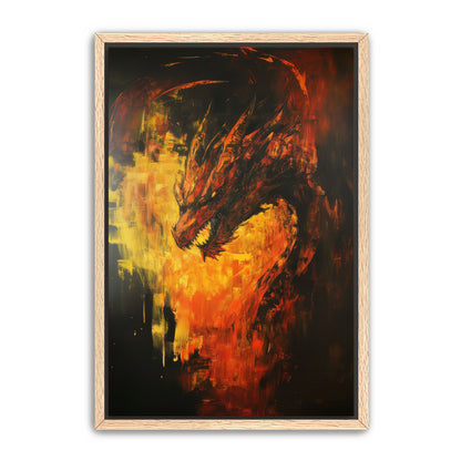 Destructor Dragon Wall Art
