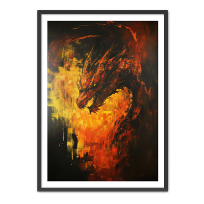 Destructor Dragon Wall Art