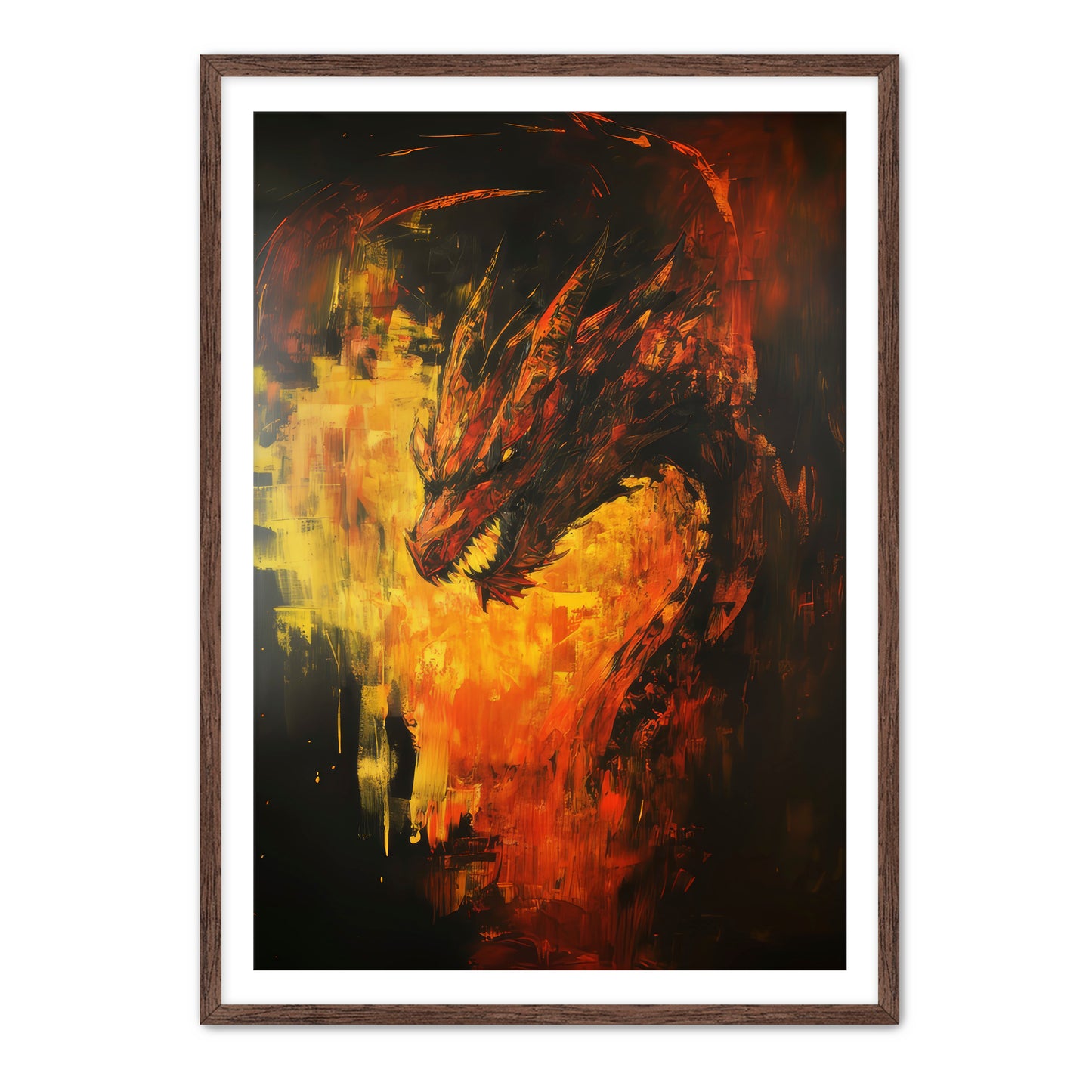Destructor Dragon Wall Art