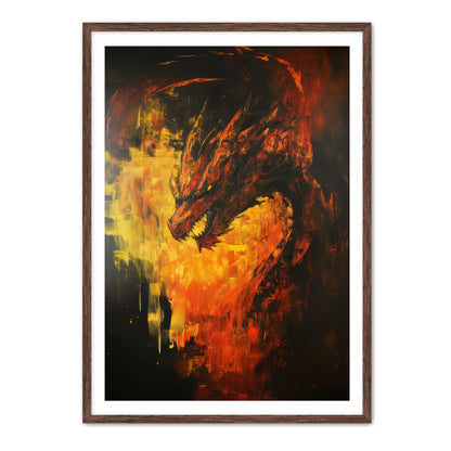 Destructor Dragon Wall Art