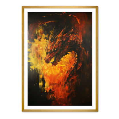 Destructor Dragon Wall Art
