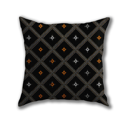 Diamond Pattern Tapestry Pillow
