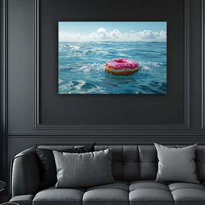 Donut Drown  Wall Art