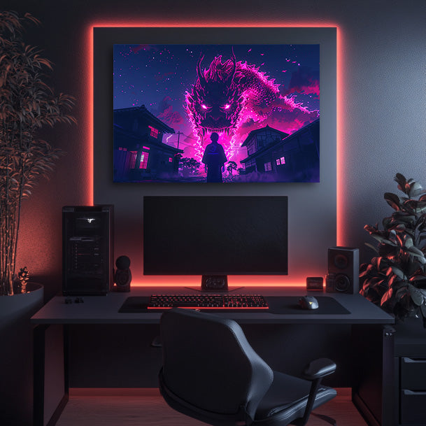 Dragon Mufasa  Wall Art