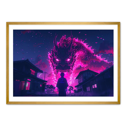 Dragon Mufasa  Wall Art