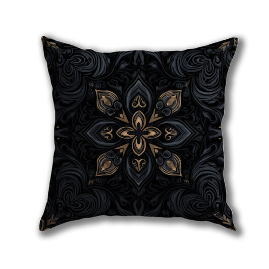 Elegant Swirl Pattern Pillow
