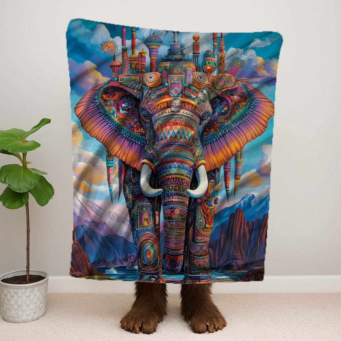 Elephant Blanket Blanket