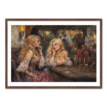 Elven Damsels  Wall Art