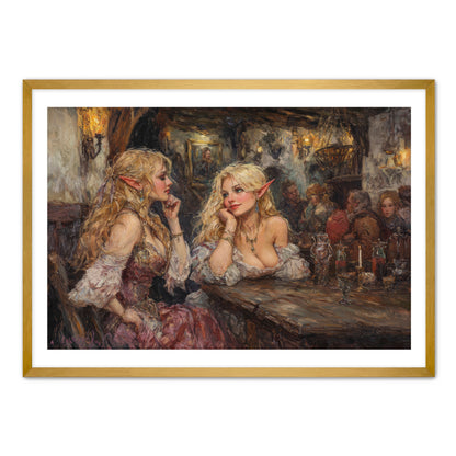 Elven Damsels  Wall Art