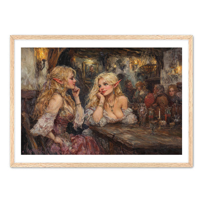 Elven Damsels  Wall Art