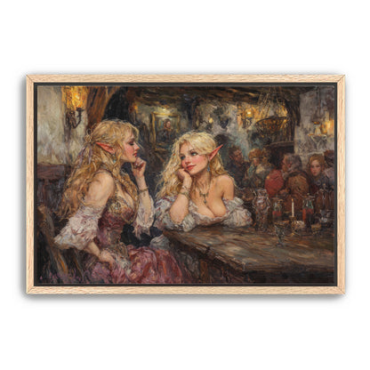 Elven Damsels  Wall Art