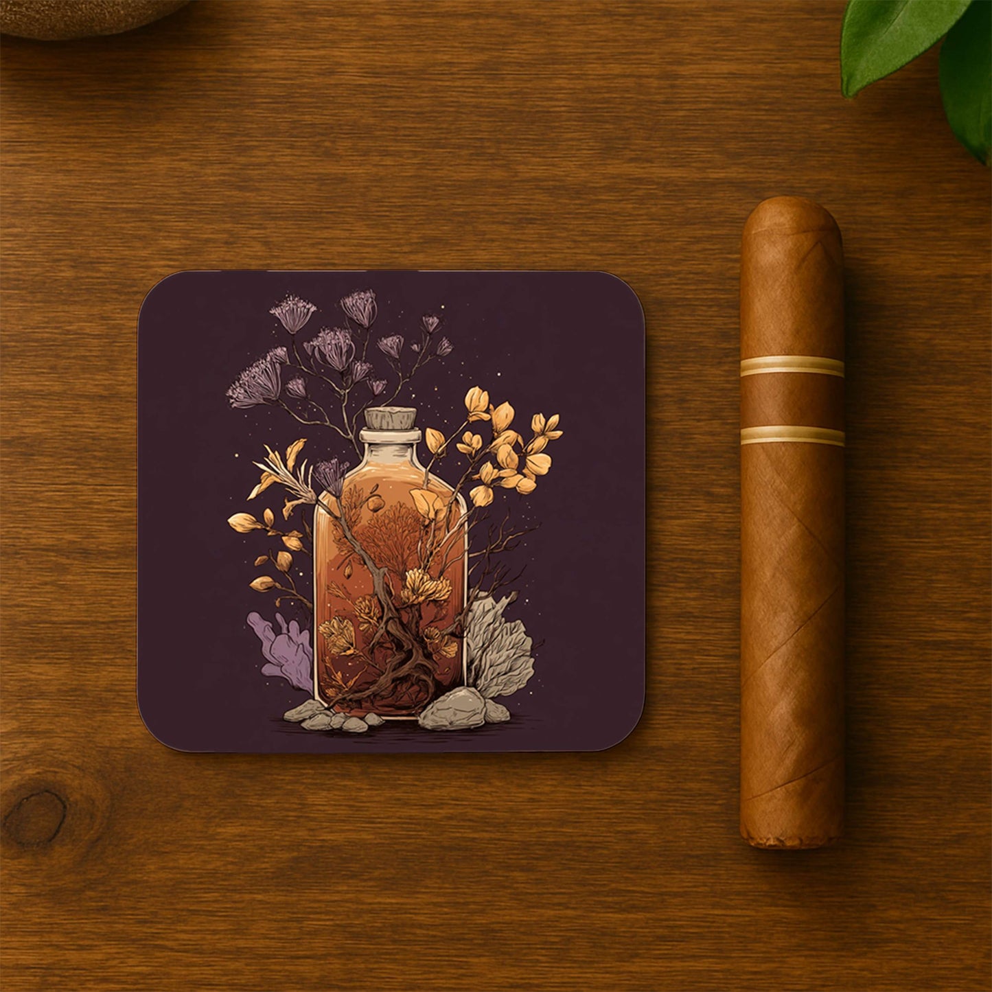 Enchanted Terrarium Essence Coasters