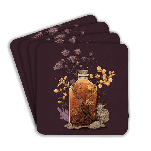 Enchanted Terrarium Essence Coasters
