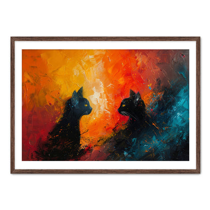 Face Off  Wall Art
