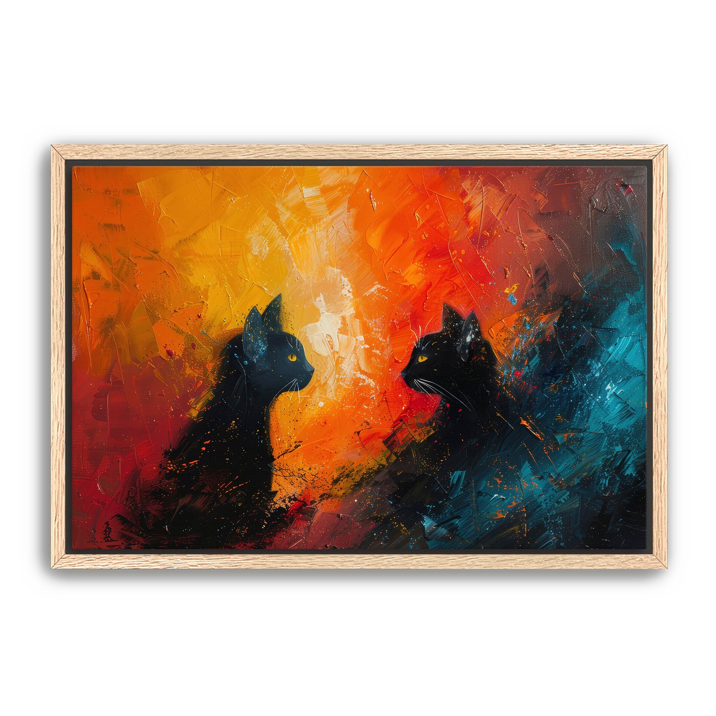 Face Off  Wall Art