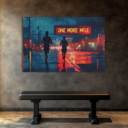 One More Mile  Wall Art