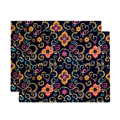 Floral Swirl Pattern Placemat