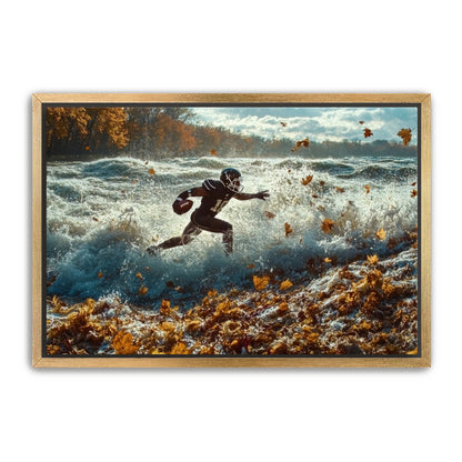 Football Shore  Wall Art