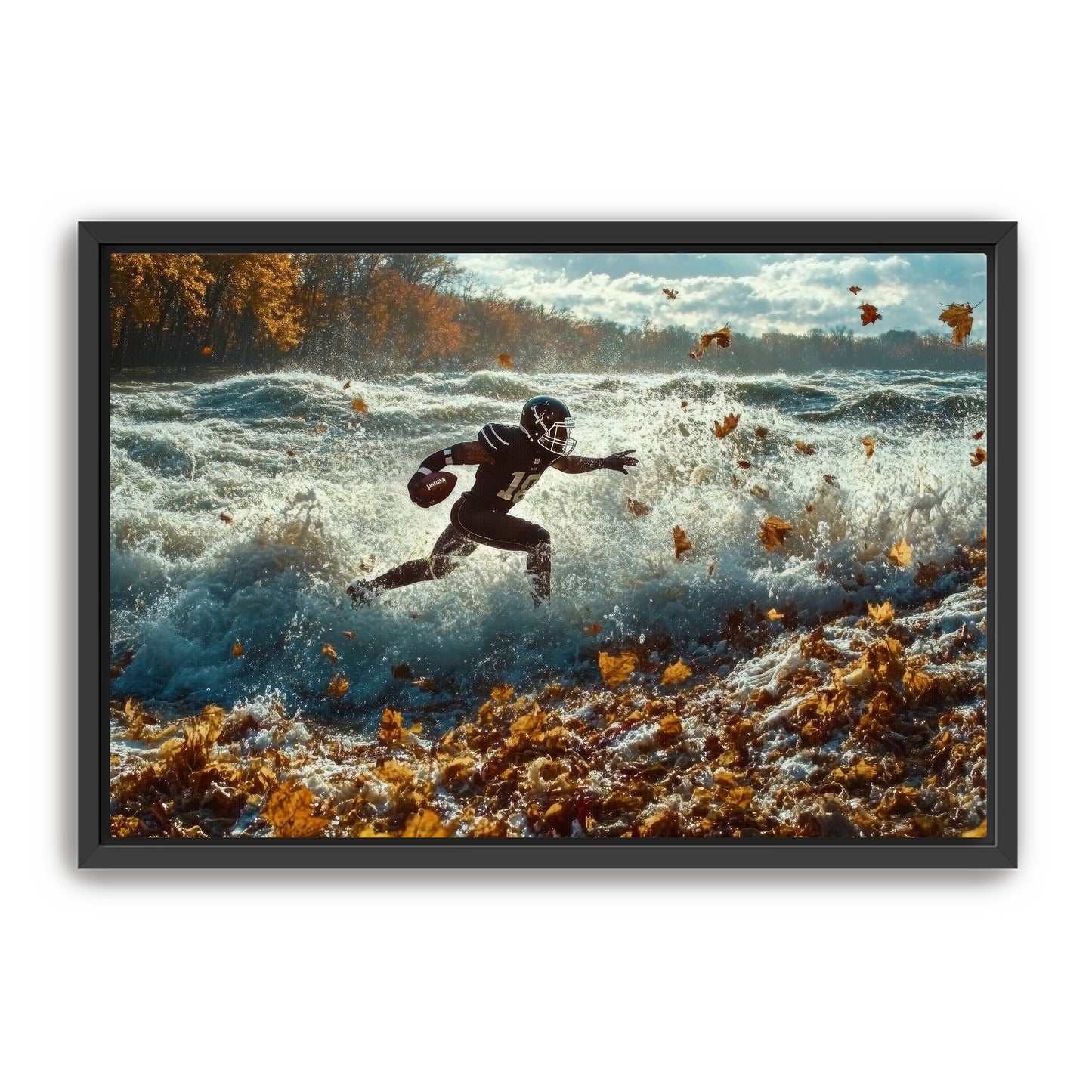 Football Shore  Wall Art