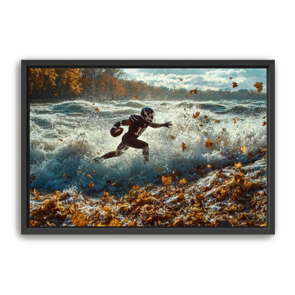 Football Shore  Wall Art