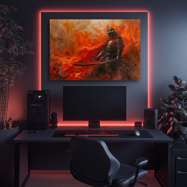 For Honor I Die Samurai Wall Art