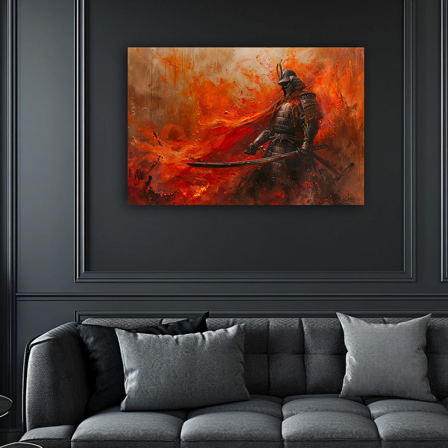 For Honor I Die Samurai Wall Art