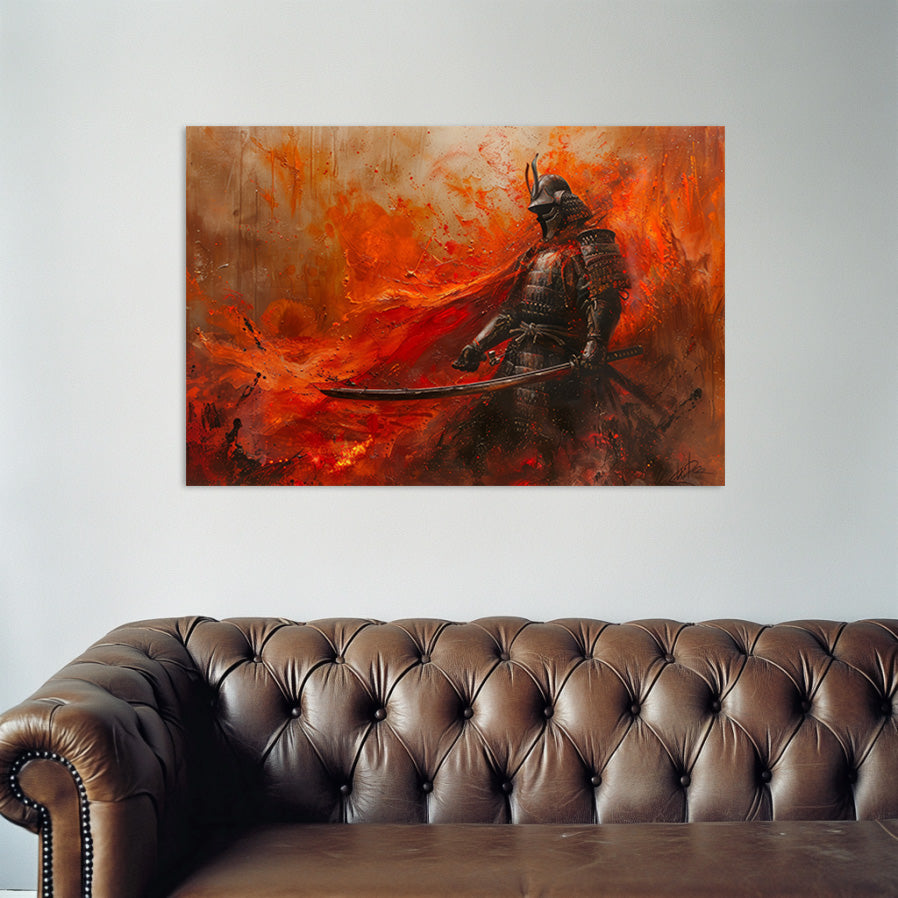 For Honor I Die Samurai Wall Art