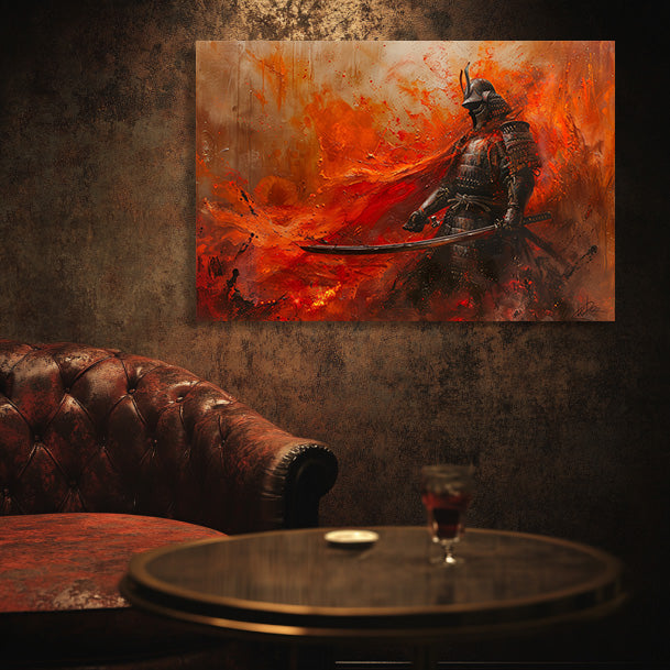 For Honor I Die Samurai Wall Art