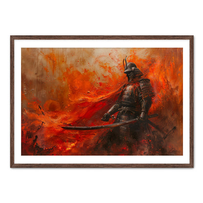 For Honor I Die Samurai Wall Art
