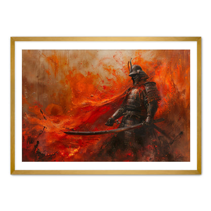 For Honor I Die Samurai Wall Art