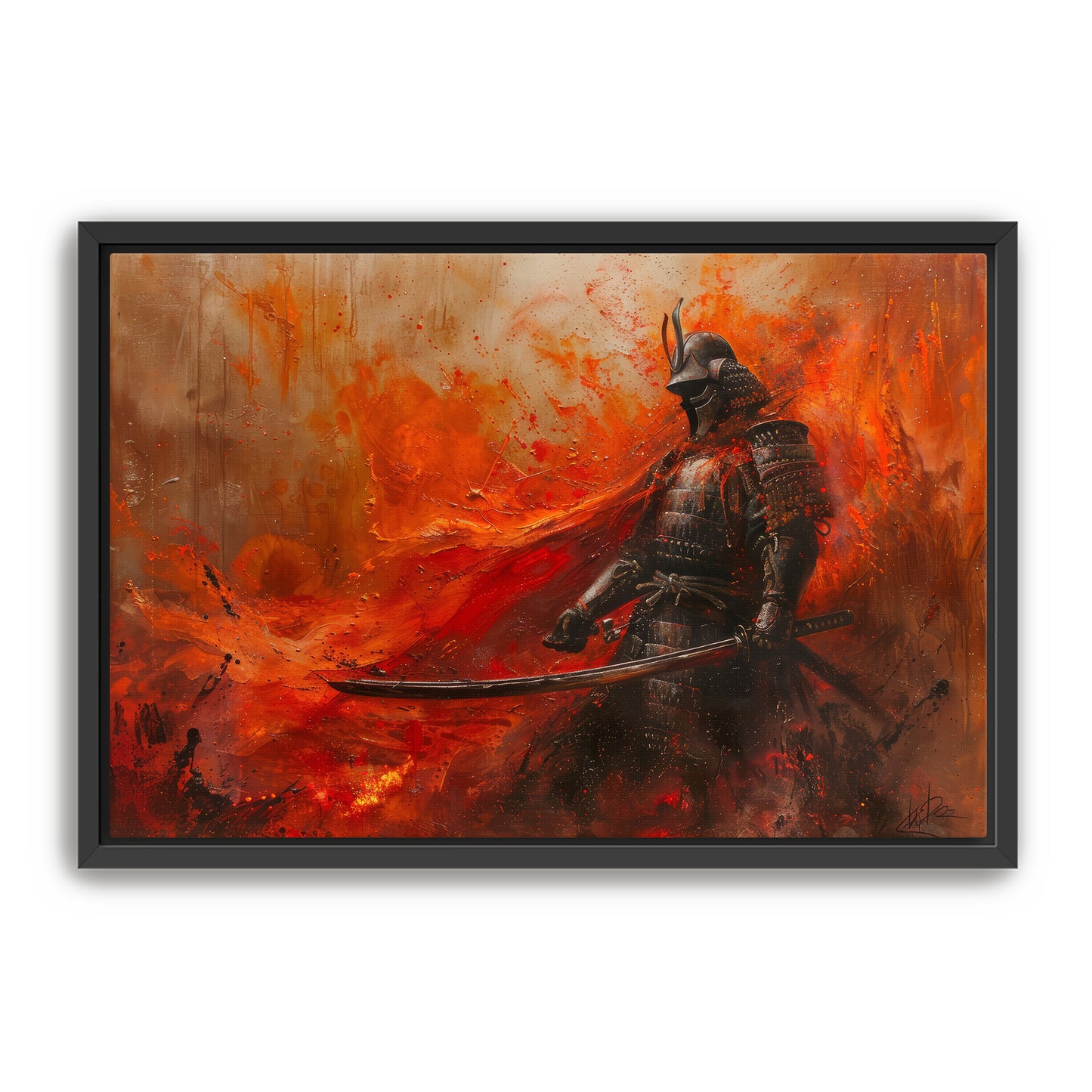 For Honor I Die Samurai Wall Art
