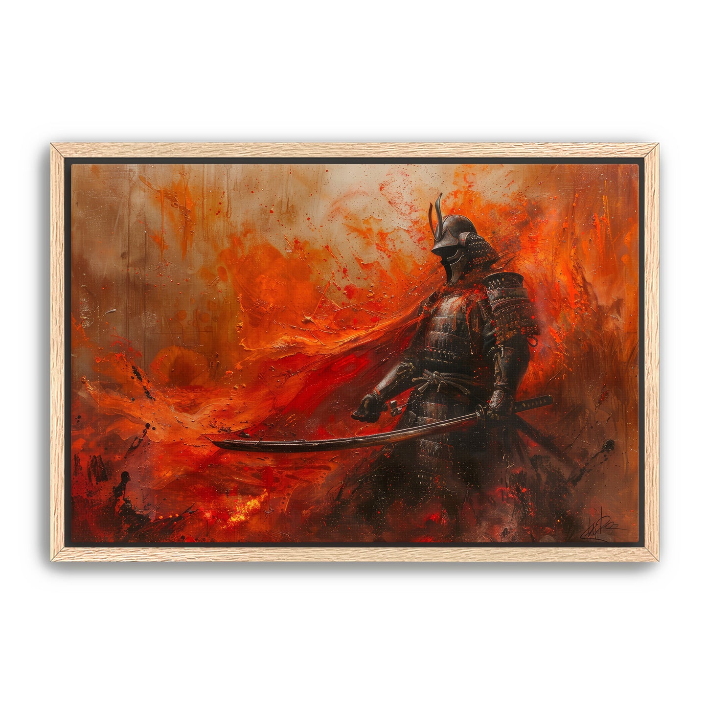 For Honor I Die Samurai Wall Art