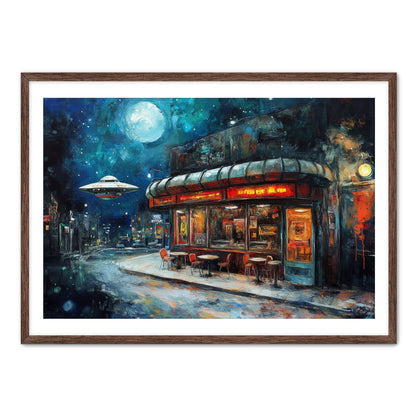 Foreign Diner  Wall Art