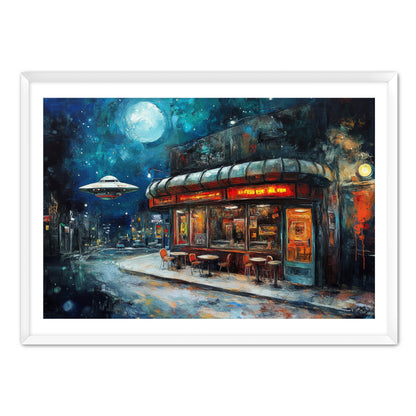 Foreign Diner  Wall Art